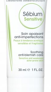 Bioderma Sebium Sensitive łagodzący krem do skóry trądzikowej 30 ml