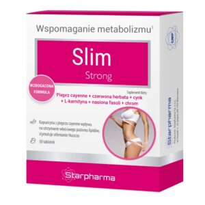 SlimStrong - suplement diety wspomagający metabolizm 30 tabletek Starpharma