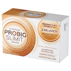 Probioslimit Innowacyjny probiotyk Wspiera spalanie tłuszczu 30 kapsułek
