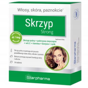 Suplement diety Starpharma Skrzyp Strong skrzyp polny tabletki 30 szt.