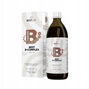 Witamina B Complex w Płynie B6 B12 Energia Nerwy Metabolizm BESTLAB 500ml