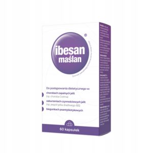 Kapsułki Ibesan maślan sodu Natur Produkt Pharma 60 szt. bezzapachowe