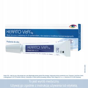 Kerato VitA 5 g maść do oczu Pharm Supply
