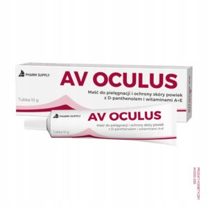AV Oculus Maść z d-Panthenolem i witaminą A+E do powiek i okolicy oczu 10g