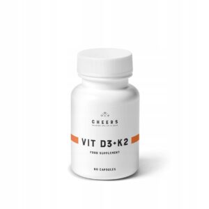 Witamina D3+K2 CHEERS (60 kapsułek)