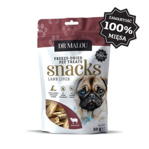 Przysmaki dla psów 100% liofilizowana wątroba jagnięca 50g
