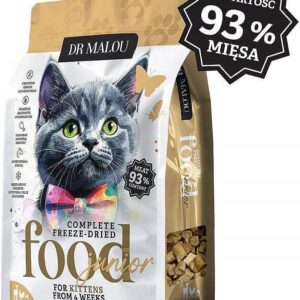 Dr Malou liofilizowana karma z kurczakiem i kozim mlekiem dla kociąt 500g