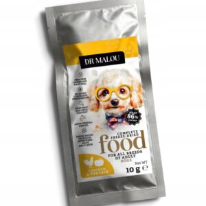 Dr Malou karma sucha liofilizowana kurczak z dynią 0,01 kg