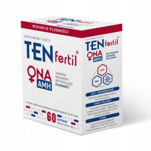 Suplement diety Nutrition Health Institute TENfertil ONA AMH 60 kapsułek
