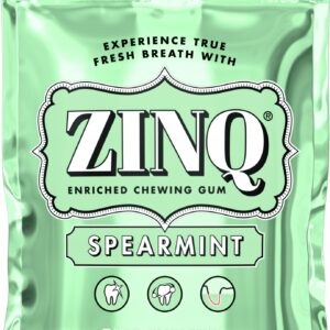 GUMA DO ŻUCIA ZIELONA MIĘTA SPEARMINT 22 gumy ZINQ