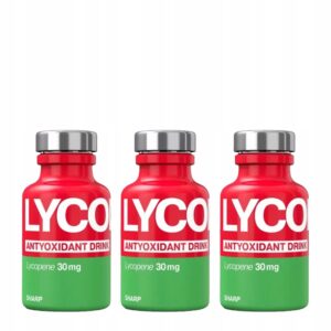 LycopenPRO Sharp napój z likopenem i witaminą C żurawina 15 x 250 ml